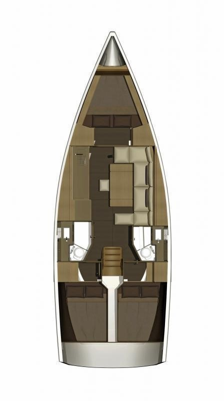 Bareboat Rental Sailboat Dufour with a boat licence