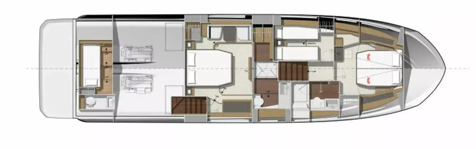 Luxury Yacht rental in Sukošan - Jeanneau Prestige 590