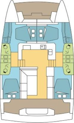 Bali Bali Catspace Voile charter bareboat or captained in  Fethiye