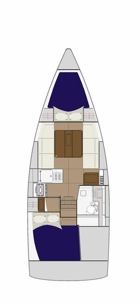 Rent a Dufour Dufour 310 Zaton