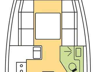 Bareboat Rental Sailboat Dufour with a boat licence