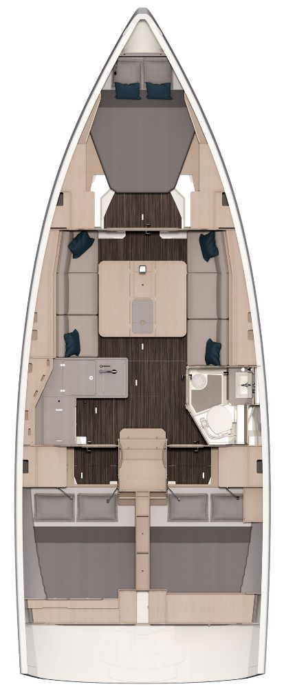 Dufour Dufour 37 charter bareboat or captained in  Zaton