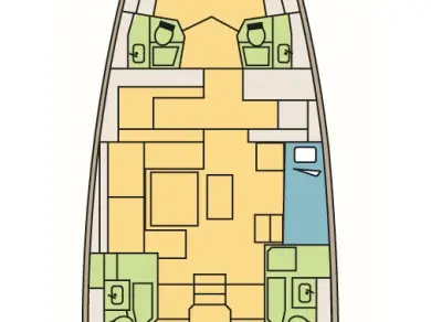 Sailboat rental in Saint-Mandrier-sur-Mer - Dufour Dufour 530