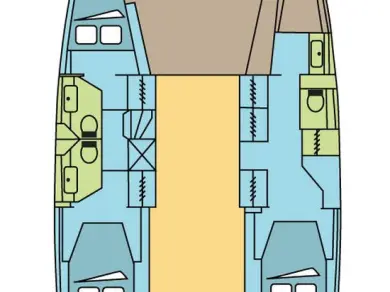 Catamaran rental in Parham Town - Fountaine Pajot Isla 40