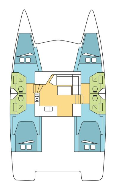 Catamaran rental with or without captain Fountaine Pajot Saint George's