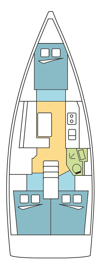 Rent a Bénéteau Oceanis 38.1 Zaton