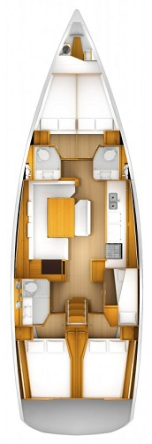 Bareboat Rental Sailboat Jeanneau with a boat licence