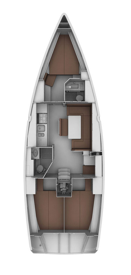 Sailboat rental with or without captain Bavaria Split