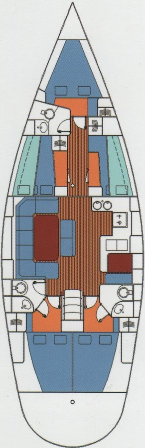 Boat rental Alfa Sailing Yachts Alfa 51 in Paros (Island) on Samboat
