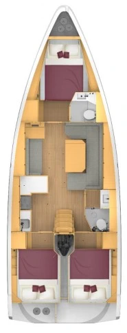 Yacht charter Paros (Island) cheap Bavaria C42