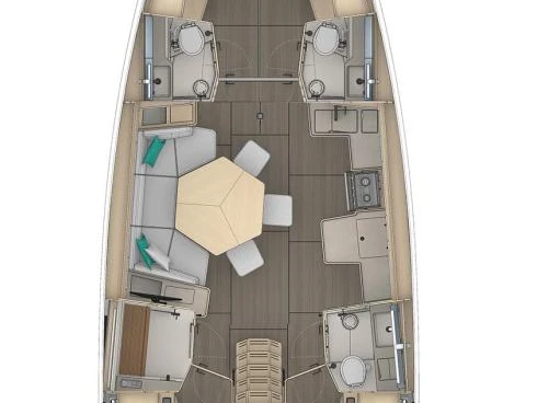 Yacht charter Adaköy cheap Dufour 44