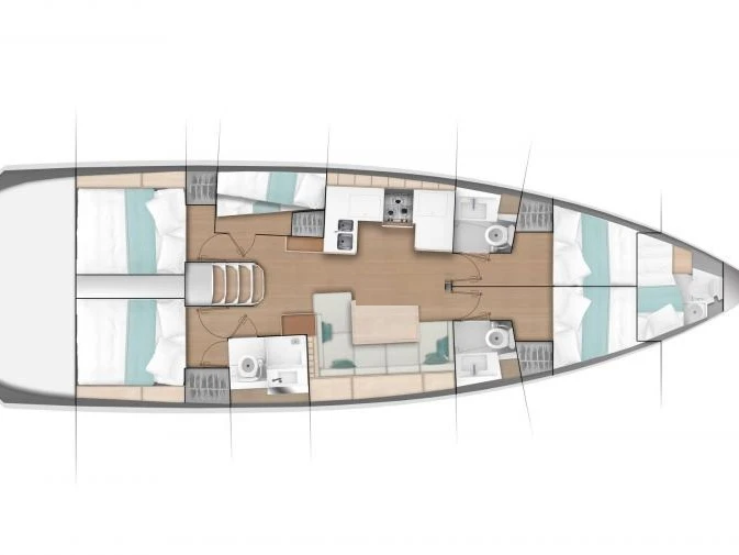 Bareboat Rental Sailboat Jeanneau with a boat licence