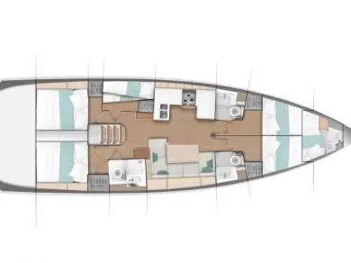 Bareboat Rental Sailboat Jeanneau with a boat licence