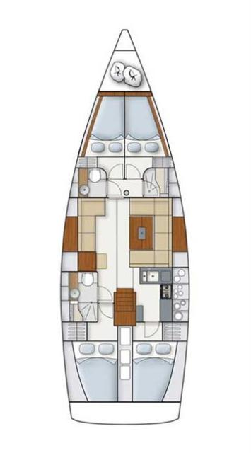 Boat rental Hanse Hanse 445 in Fethiye on Samboat