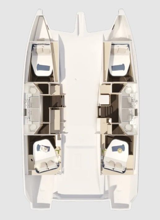 Catamaran for rent Frenchtown at the best price