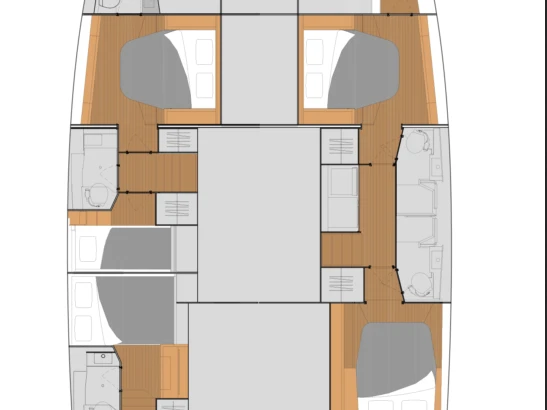 Catamaran rental with or without captain Fountaine Pajot Marsh Harbour