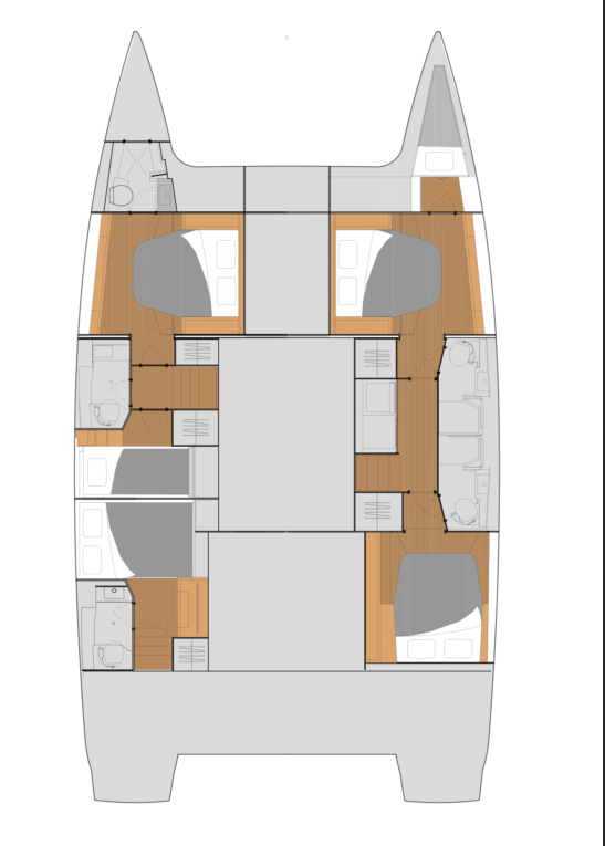 Catamaran rental with or without captain Fountaine Pajot Marsh Harbour