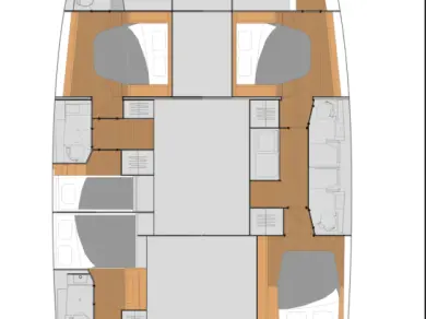 Catamaran rental with or without captain Fountaine Pajot Marsh Harbour