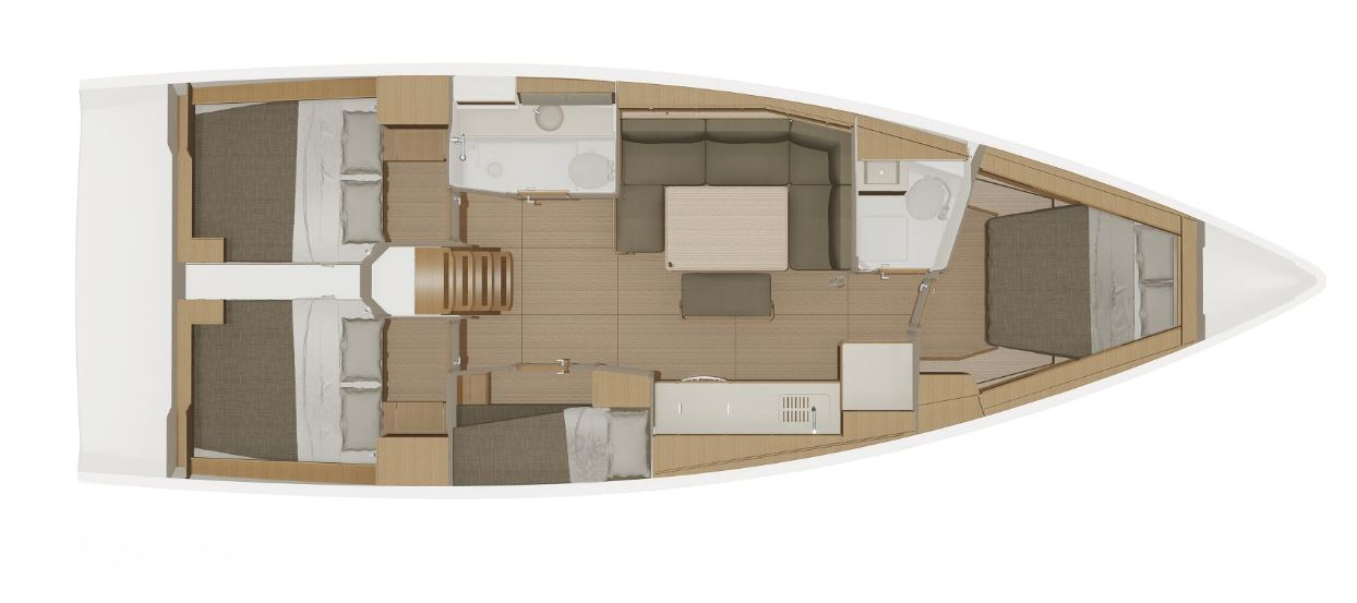 Sailboat rental with or without captain Dufour Hamble-le-Rice