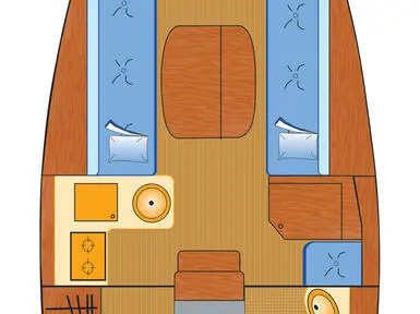 Sailboat rental with or without captain Bavaria Flensburg