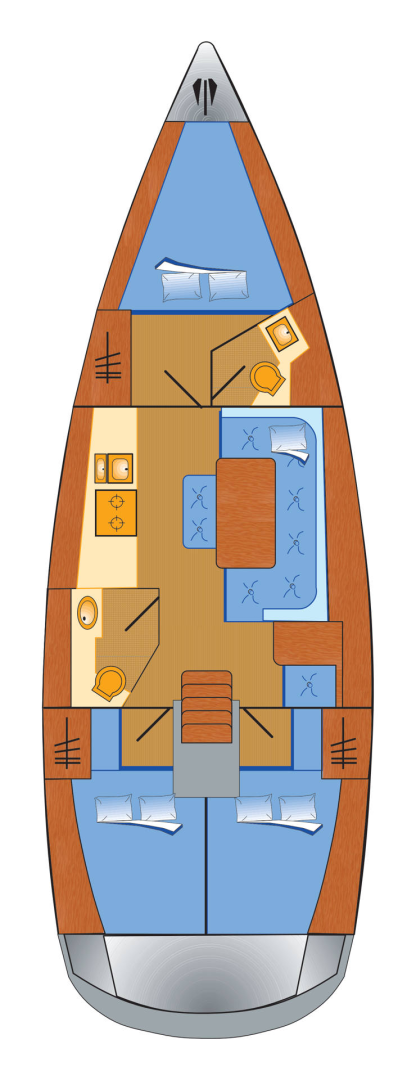 Rent a Bavaria Cruiser 41S Heiligenhafen