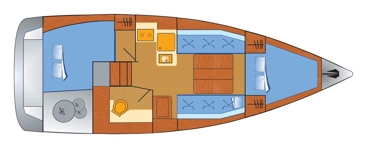Sailboat for rent Heiligenhafen at the best price