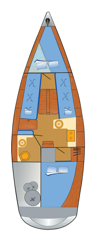 Sailboat for rent Barth at the best price