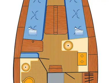 Sailboat for rent Barth at the best price