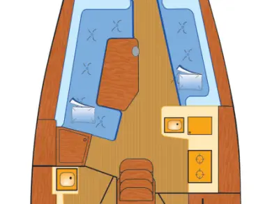 Hanse Hanse 320 charter bareboat or captained in  Heiligenhafen