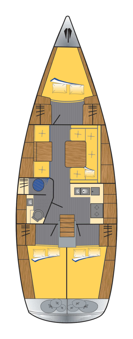 Hanse Hanse 370 in Heiligenhafen on SamBoat
