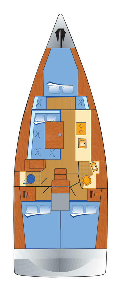 Sailboat for rent Heiligenhafen at the best price