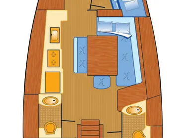 Bénéteau Oceanis 43 charter bareboat or captained in  Heiligenhafen