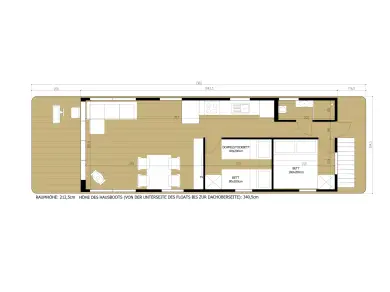 Houseboat rental with or without captain WOMA Fürstenberg/Havel