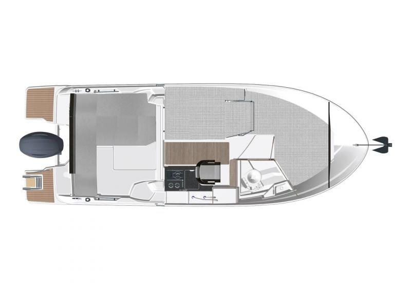 Motorboat rental with or without captain Jeanneau Trogir
