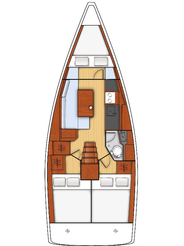 Bénéteau Oceanis 35 charter bareboat or captained in  Furnari