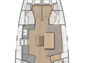 Boat rental Bénéteau Oceanis 46.1 in Pomer on Samboat