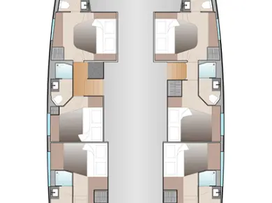 Fountaine Pajot Aura 51 charter bareboat or captained in  Simpson Bay