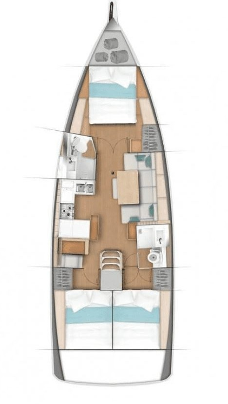 Sailboat rental with or without captain Jeanneau Road Town
