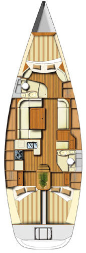 Sailboat rental in Toulon - Dufour Dufour 44