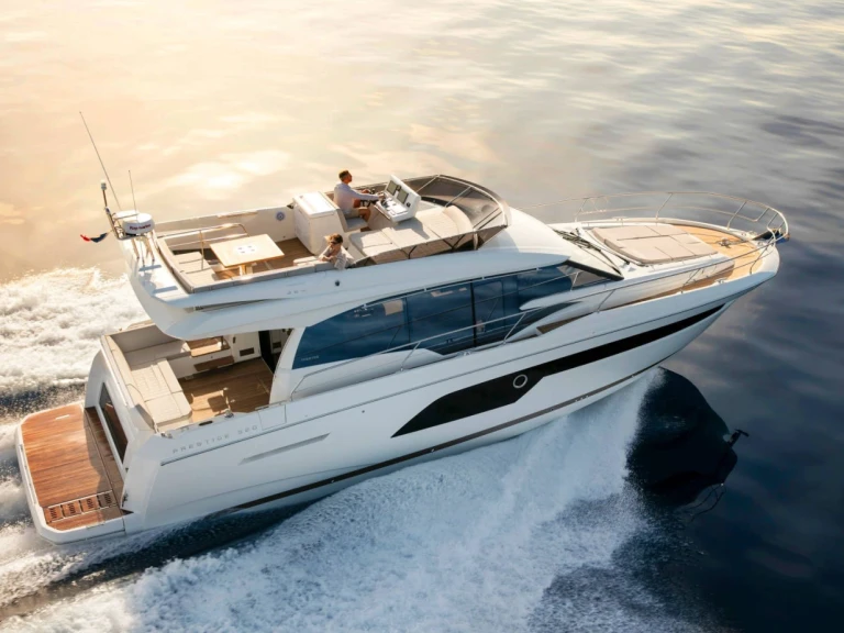 Motorboat rental in Salerno - Jeanneau Prestige 52 anno 2023
