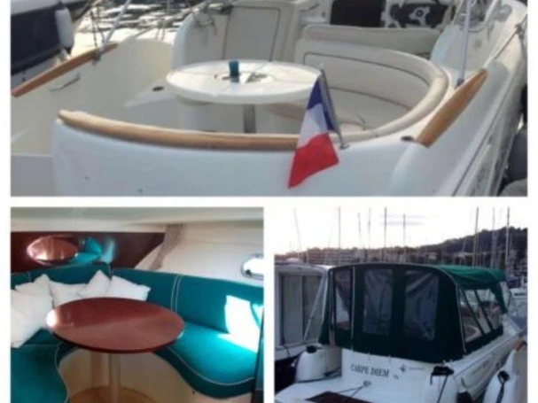Jeanneau Leader 805 charter bareboat or captained in  Toulon