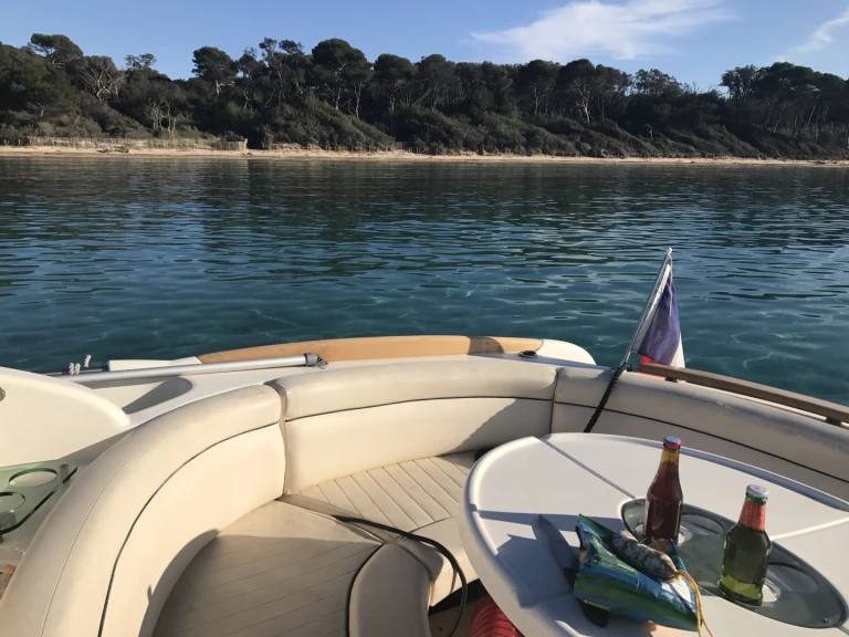 Jeanneau Leader 805 charter bareboat or captained in  Hyères