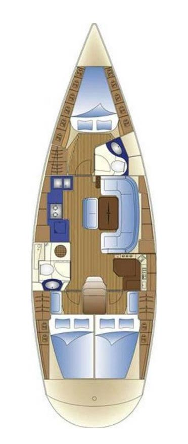 Sailboat rental with or without captain Bavaria Split
