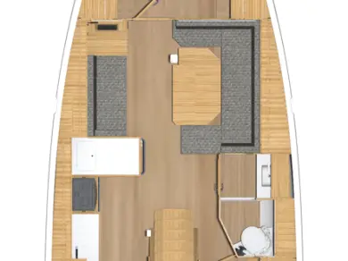 Bareboat Rental Sailboat Bavaria with a boat licence