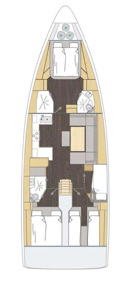Yacht charter Palma de Mallorca cheap Bavaria C46