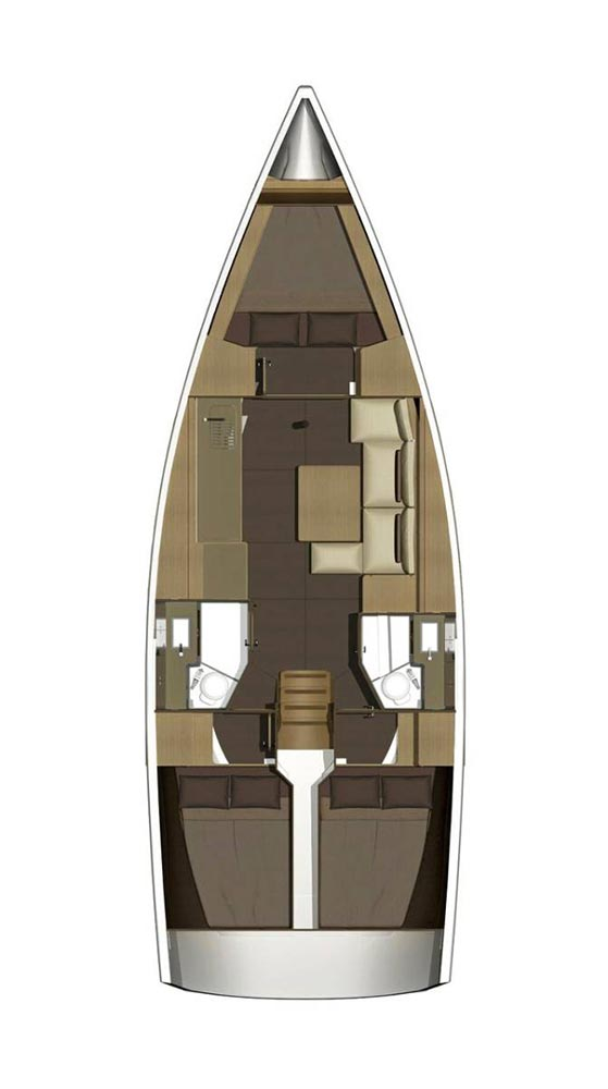 Rent a Dufour Dufour 382 Grand Large Golfo Aranci