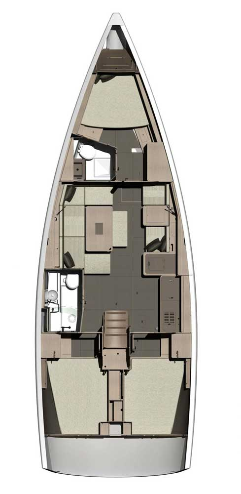 Sailboat rental in Gouvia - Dufour Dufour 412