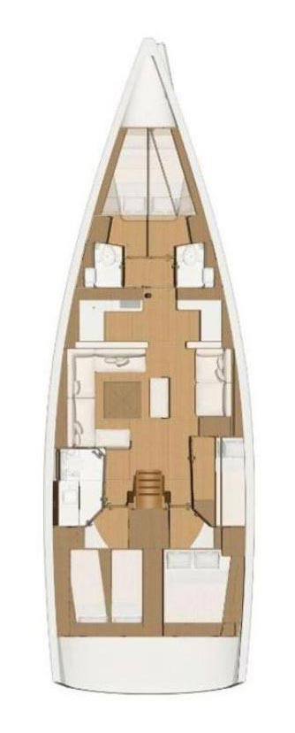 Bareboat Rental Sailboat Dufour with a boat licence