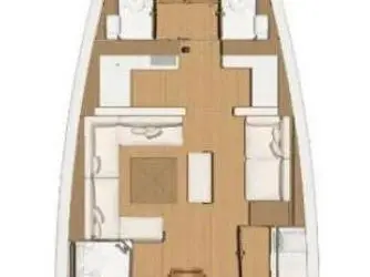 Bareboat Rental Sailboat Dufour with a boat licence