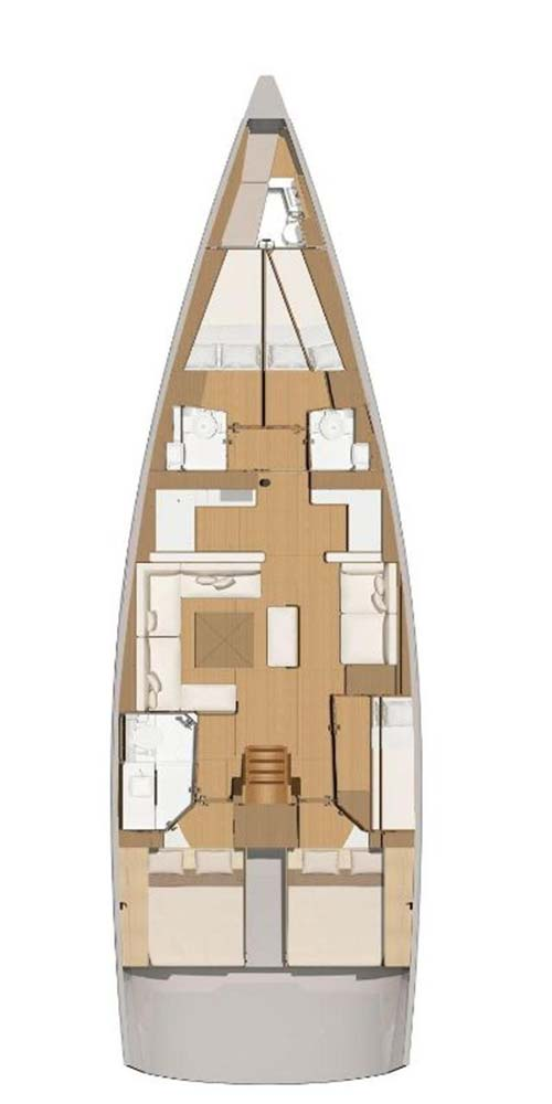 Dufour Dufour 56 Exclusive charter bareboat or captained in  Trogir
